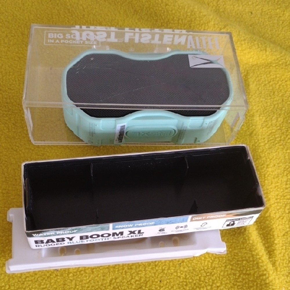 Altec Lansing Baby Boom XL Bluetooth Speaker - Mint NWT